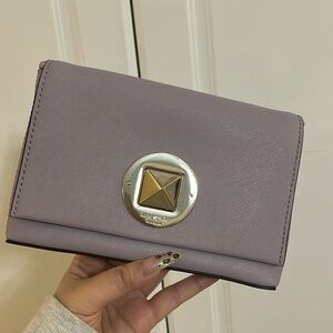KATE SPADE 💜Lavender Cross Body Twist Lock Bag